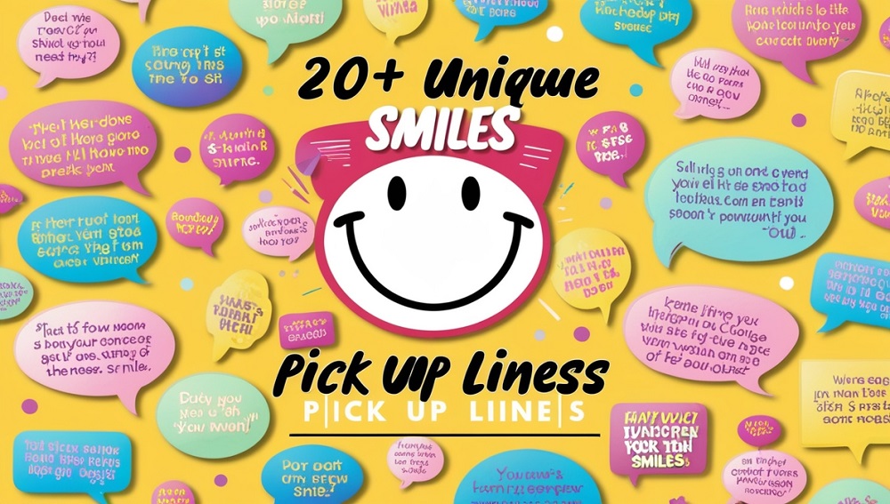200+ Unique Smiles Pick Up Lines 1