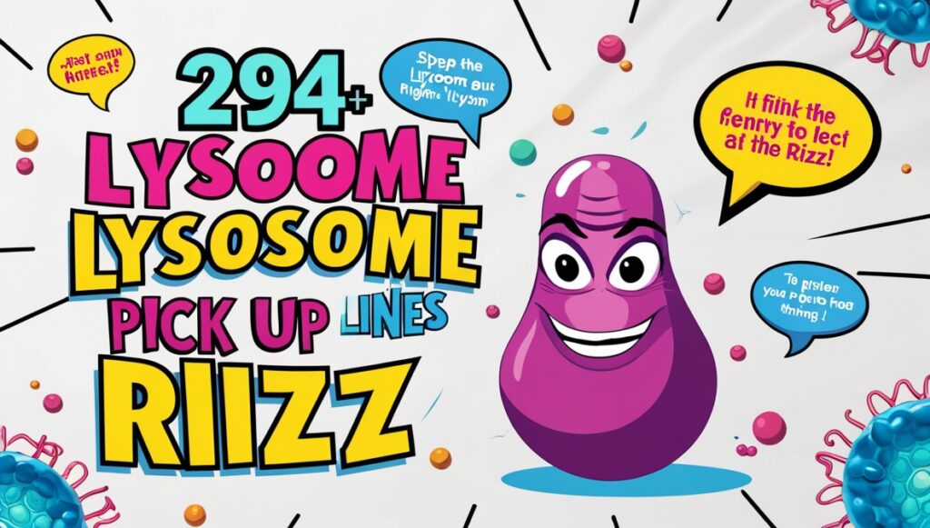 294+ Lysosome Pick Up Lines And Rizz 1