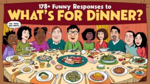 Read more about the article 178+ Funny Responses to What is for Dinner