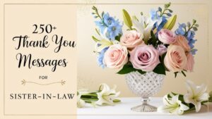 Read more about the article 250+ Thank You Messages for Sister-in-Law