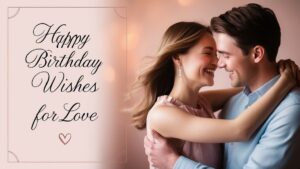Read more about the article 327+ Best Happy Birthday Wishes For Love in 2025