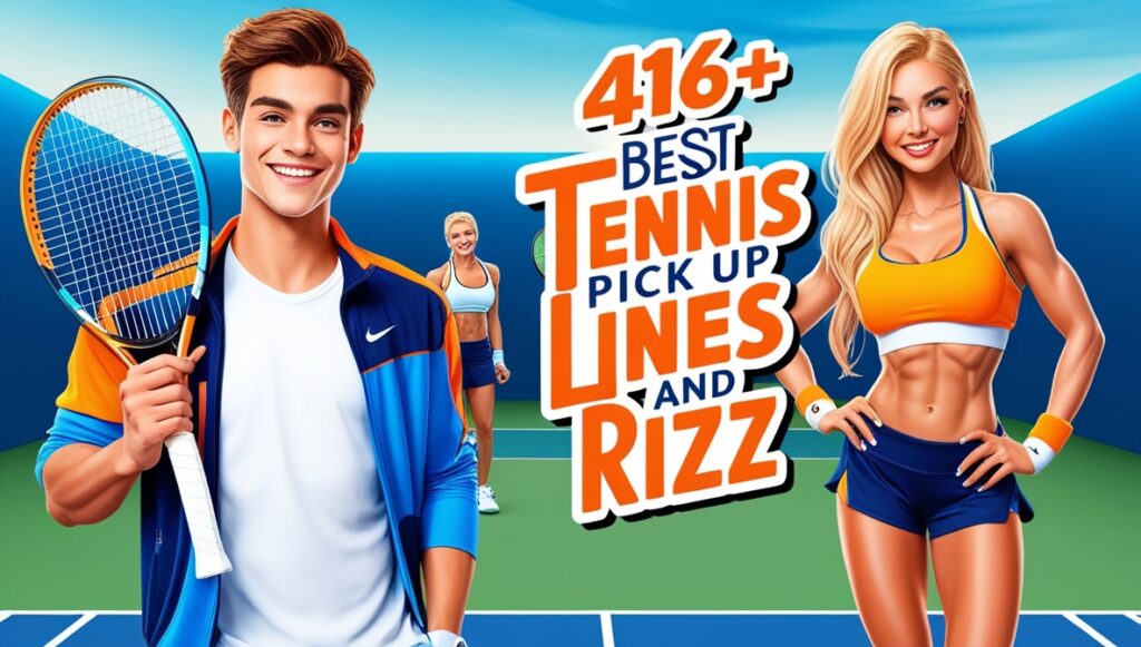 416+ Best Tennis Pick Up Lines And Rizz 1