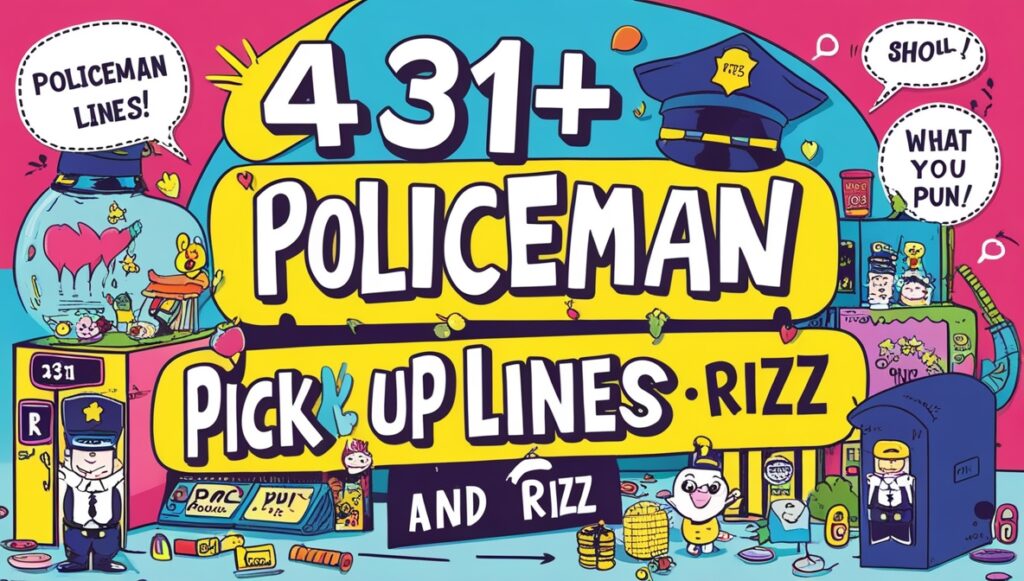 431+ Policeman Pick Up Lines And Rizz 2