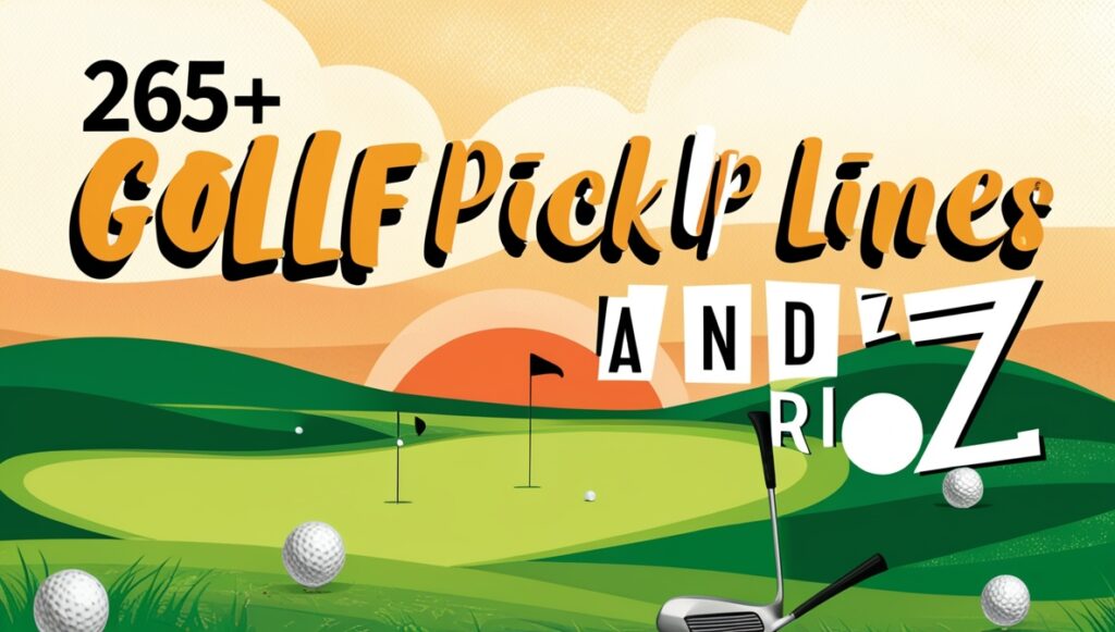 265+ Golf Pick Up Lines And Rizz 2