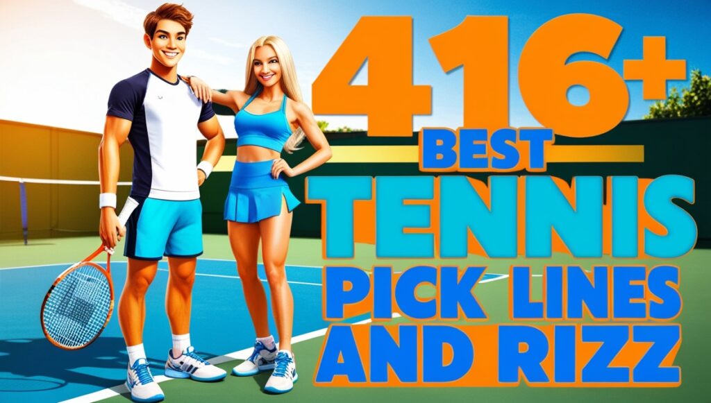 416+ Best Tennis Pick Up Lines And Rizz 2