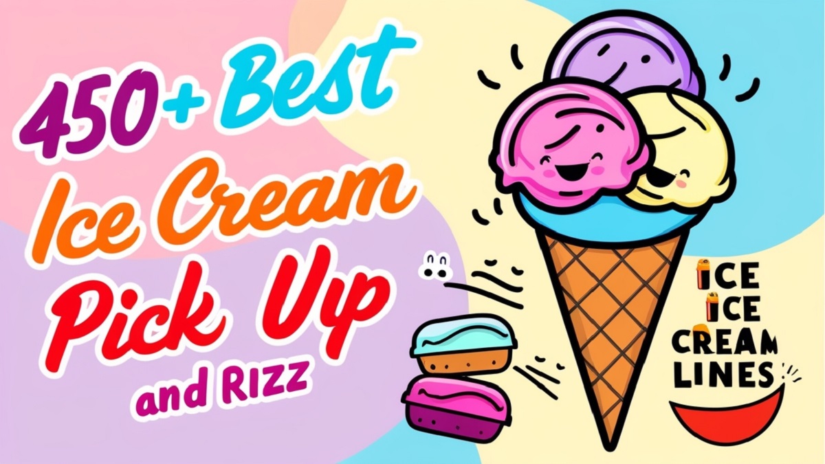 Read more about the article 450+ Best Ice Cream Pick Up Lines And Rizz