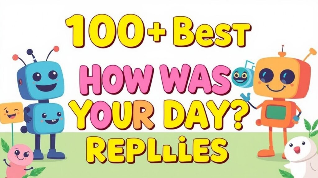 100+ Best “How Was Your Day” Replies
