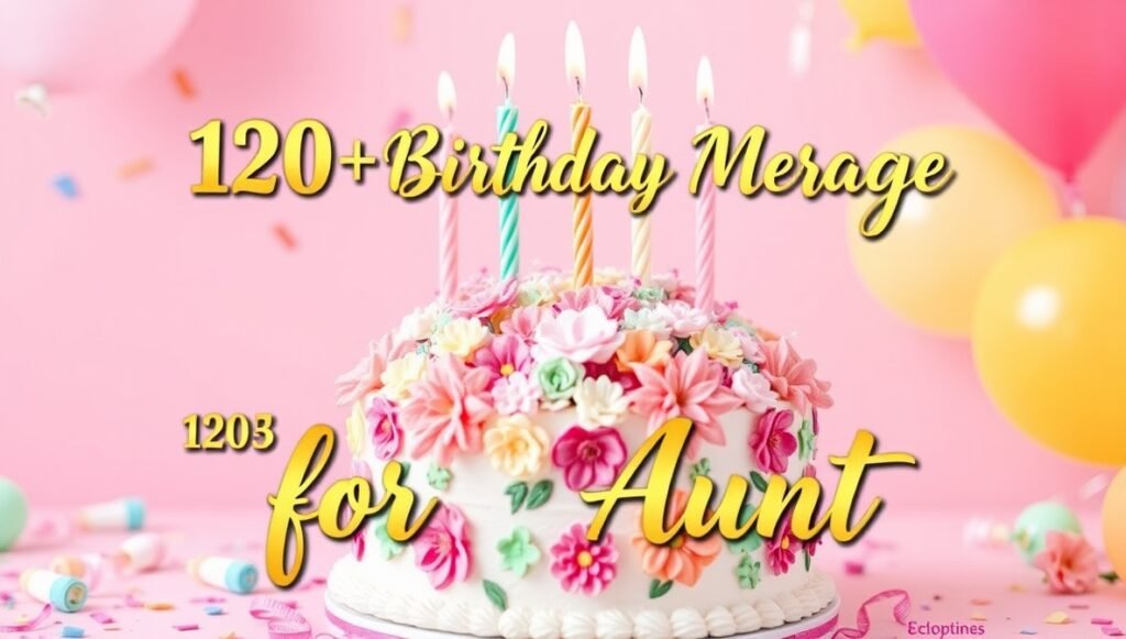 120+ Birthday Message for Aunt 2