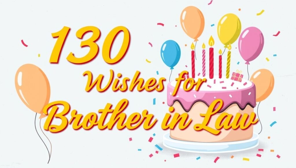 130+ Birthday Wishes for Brother in Law 2