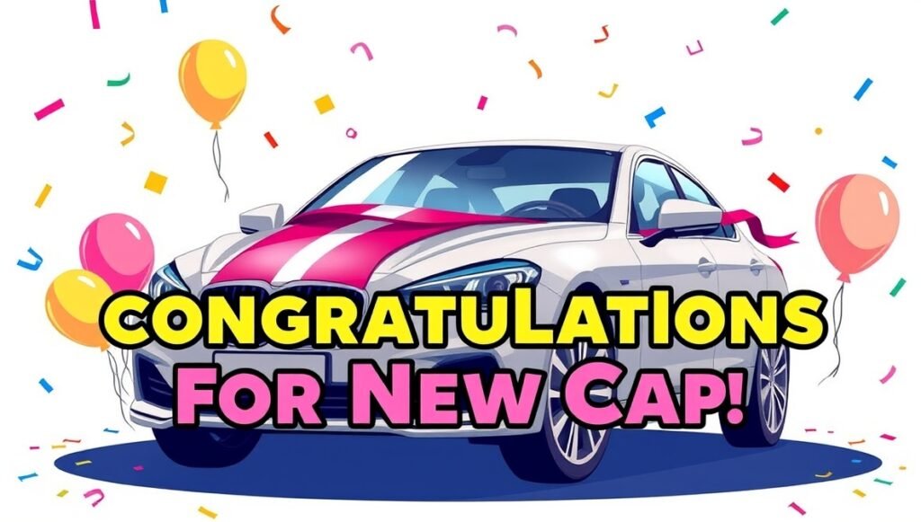 160+ Best Congratulations for New Car Messages 1