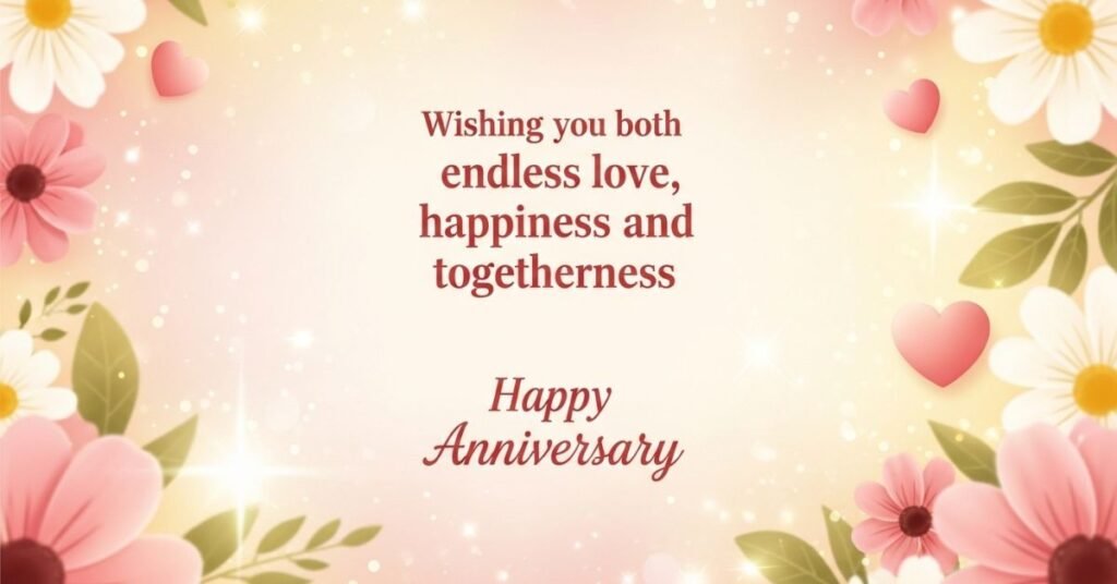 50+ Happy Anniversary Daughter and Son in Law Wishes 2