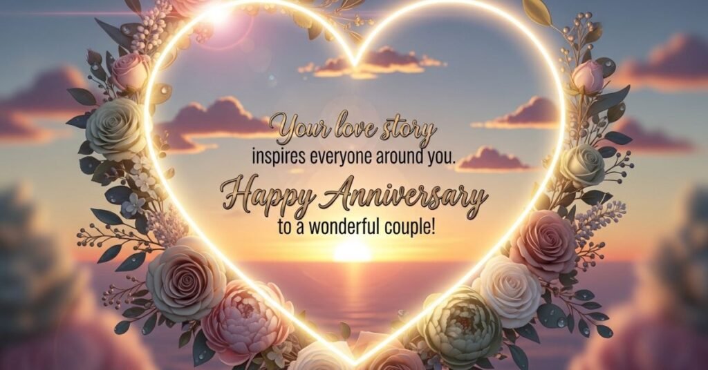 50+ Happy Anniversary Daughter and Son in Law Wishes 3