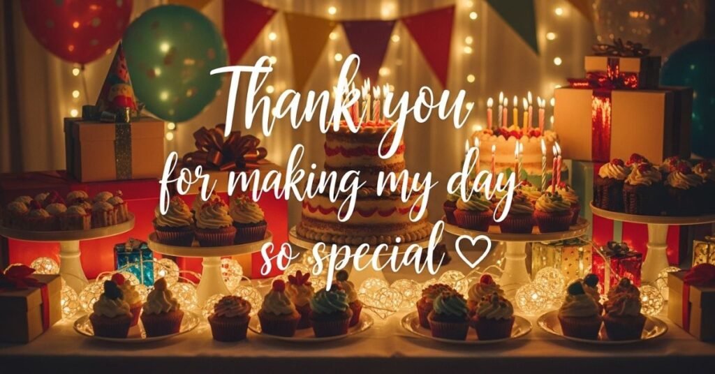 80+ Best Ways to Say Thank You for Coming to My Party 1