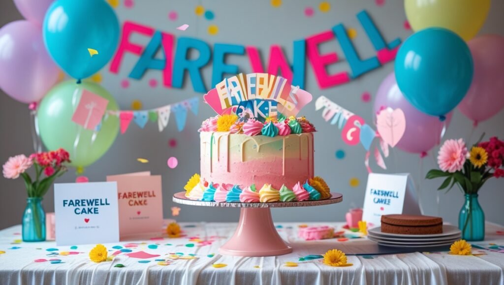 100+ Best Farewell Cake Messages 1