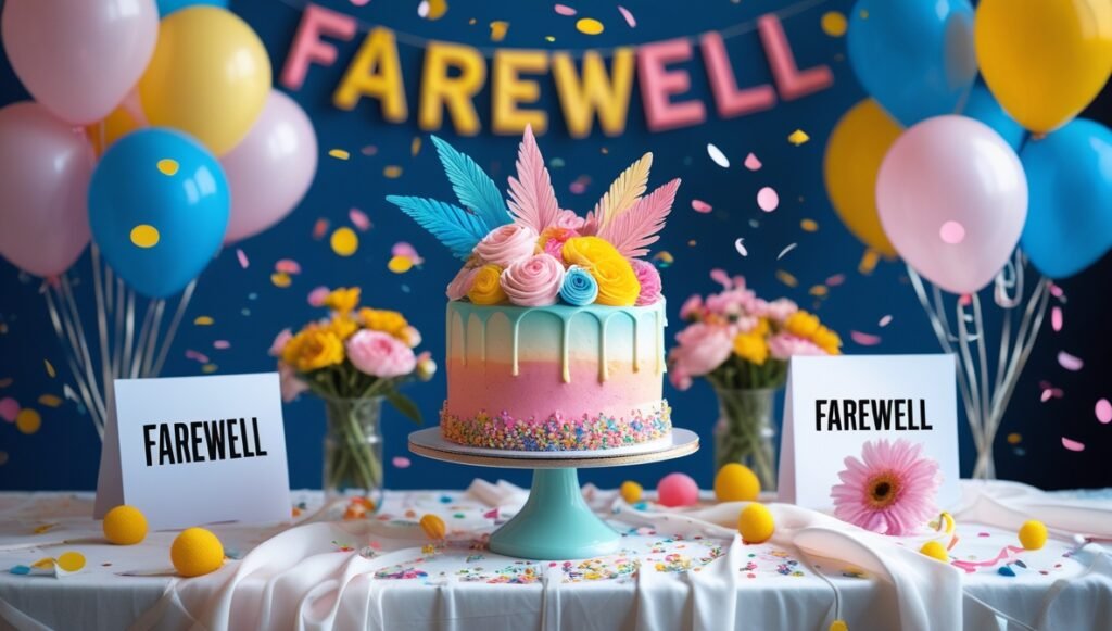 100+ Best Farewell Cake Messages 2