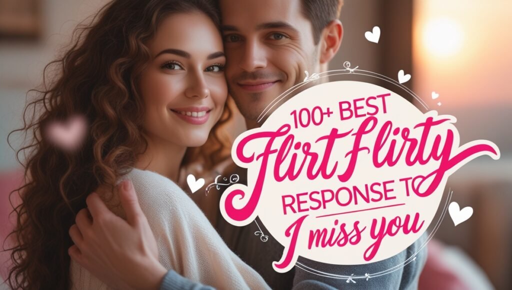 100+ Best Flirty Response to I Miss You 1