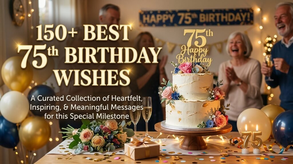 150+ Best 75th Birthday Wishes 1
