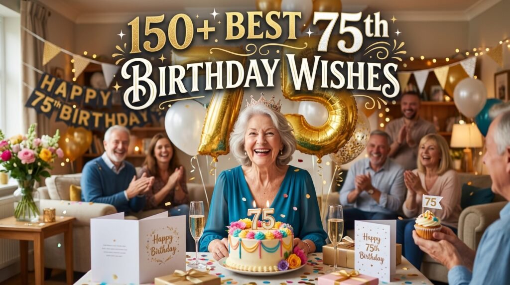 150+ Best 75th Birthday Wishes 2