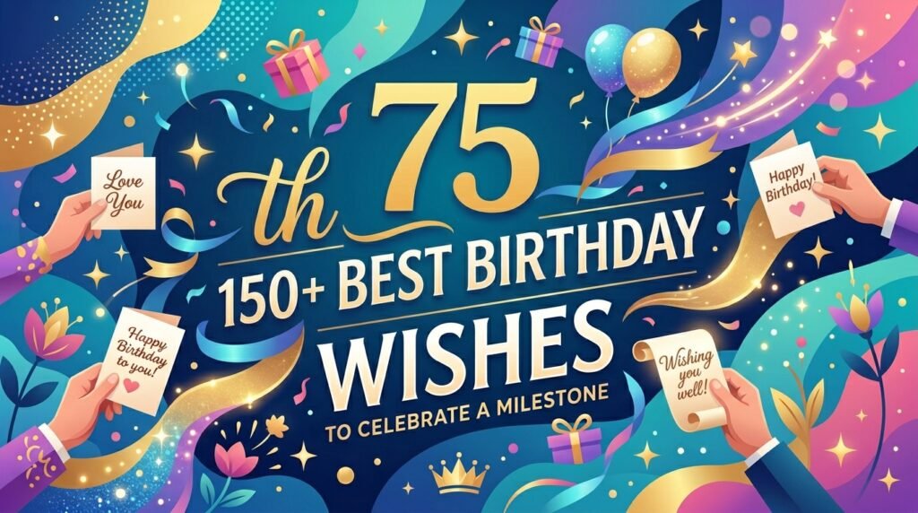 150+ Best 75th Birthday Wishes 3
