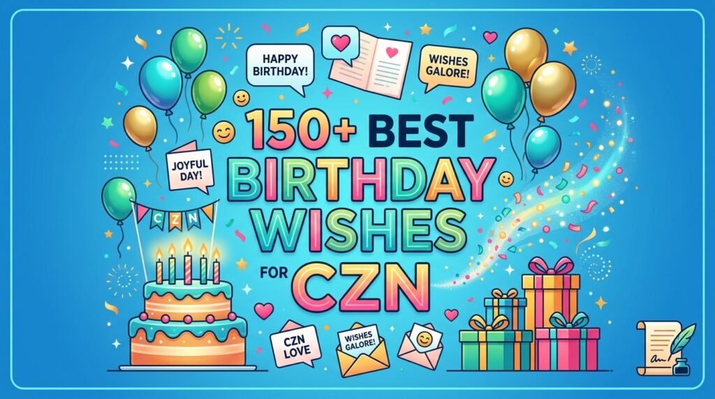 150+ Best Birthday Wishes for Czn 1