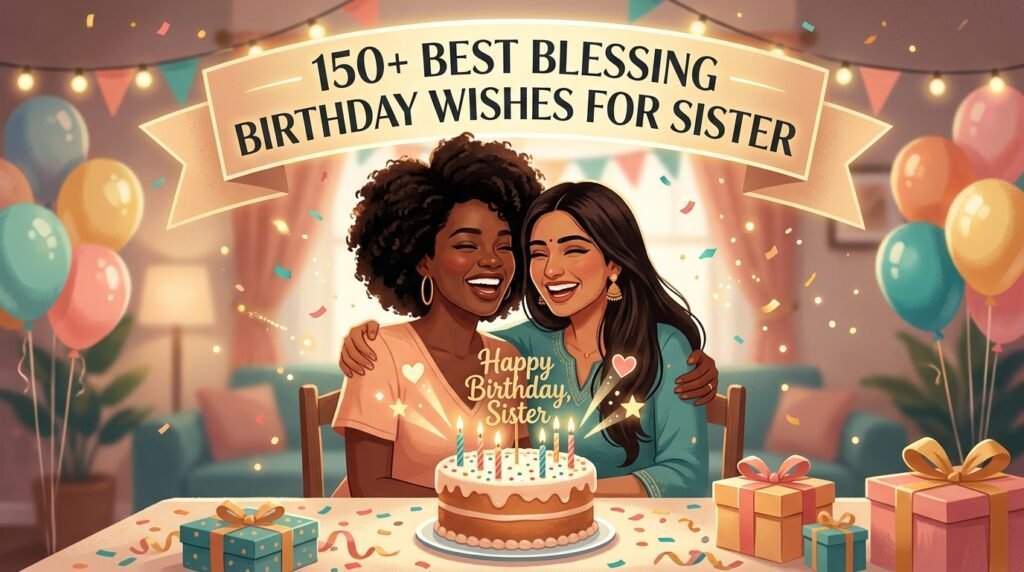 150+ Best Blessing Birthday Wishes for Sister 3