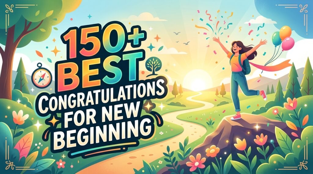 150+ Best Congratulations for New Beginning 3