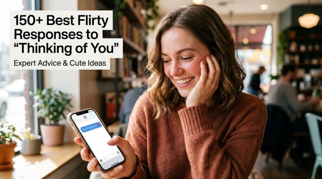 150+ Best Flirty Response to Thinking of You 2