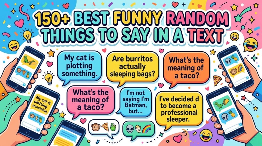 150+ Best Funny Random Things to Say in a Text 2