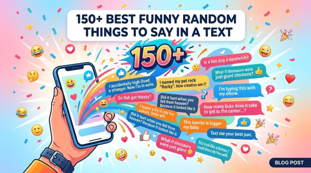 150+ Best Funny Random Things to Say in a Text 3