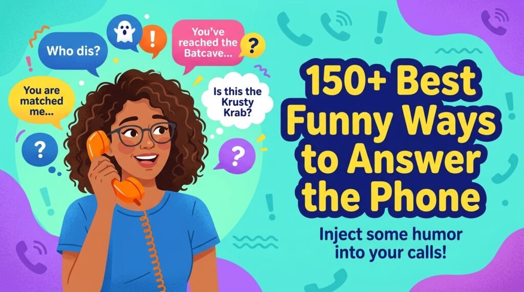 150+ Best Funny Ways to Answer the Phone 2
