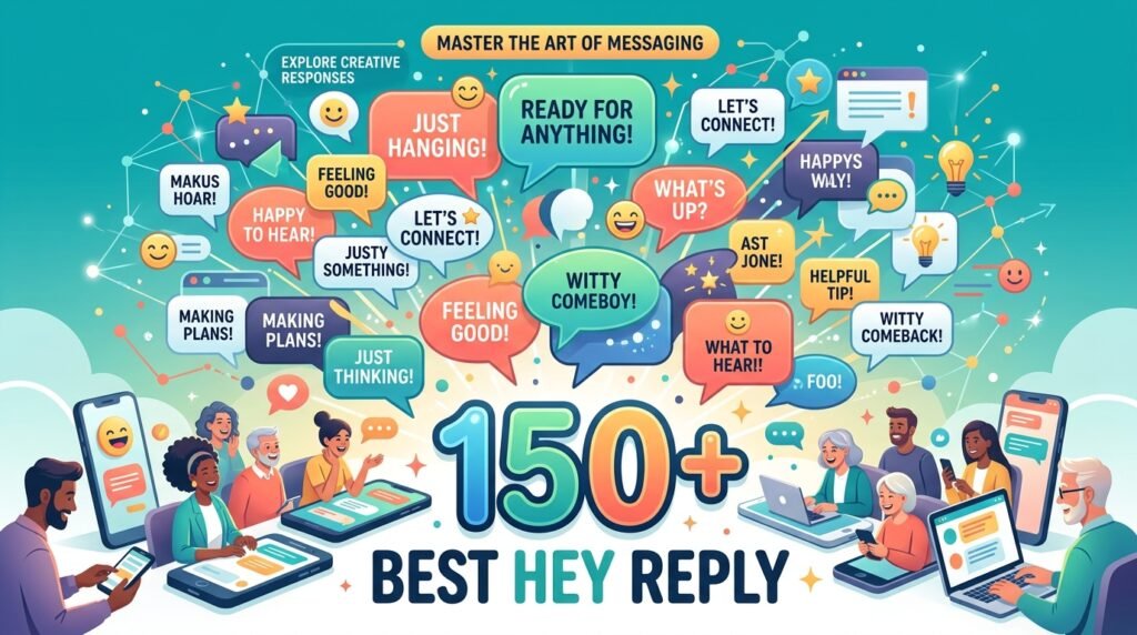 150+ Best Hey reply 3