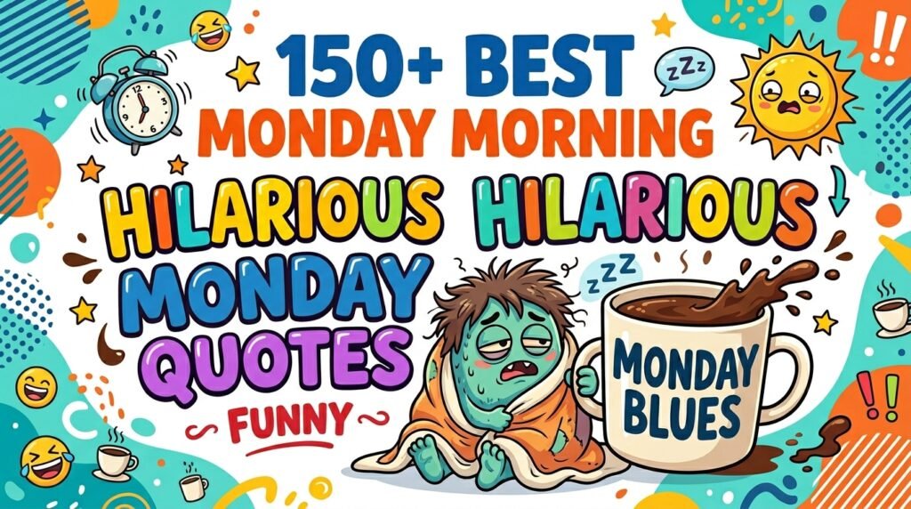 150+ Best Monday Morning Hilarious Monday Quotes Funny 1