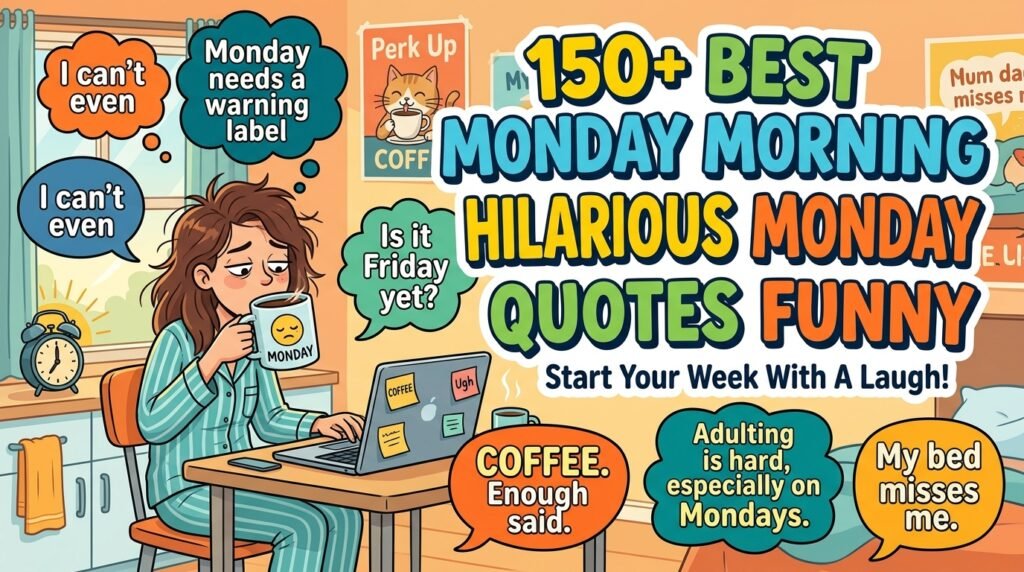 150+ Best Monday Morning Hilarious Monday Quotes Funny 3