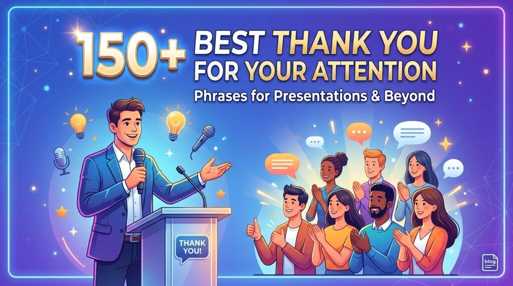 150+ Best Thank You for Your Attention 2