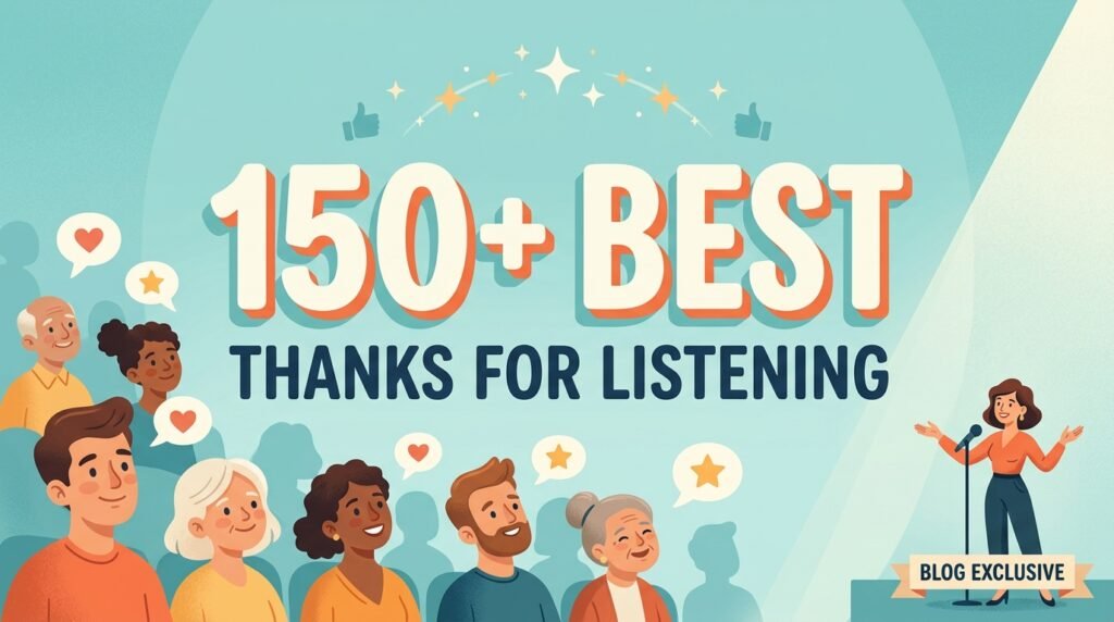 150+ Best Thanks for Listening 2