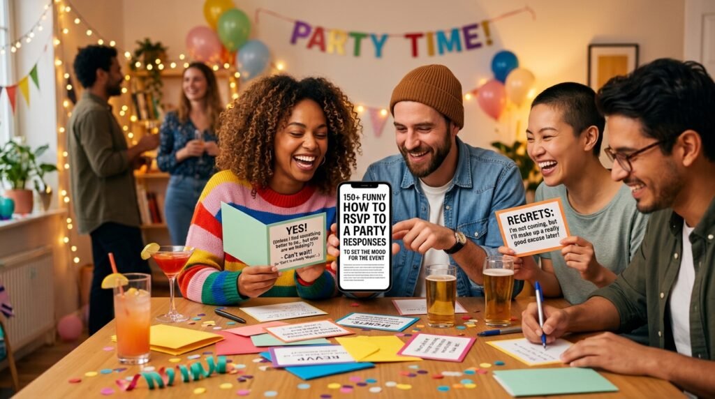 150+ Funny How to RSVP to a Party Responses to Set the Mood for the Event 2