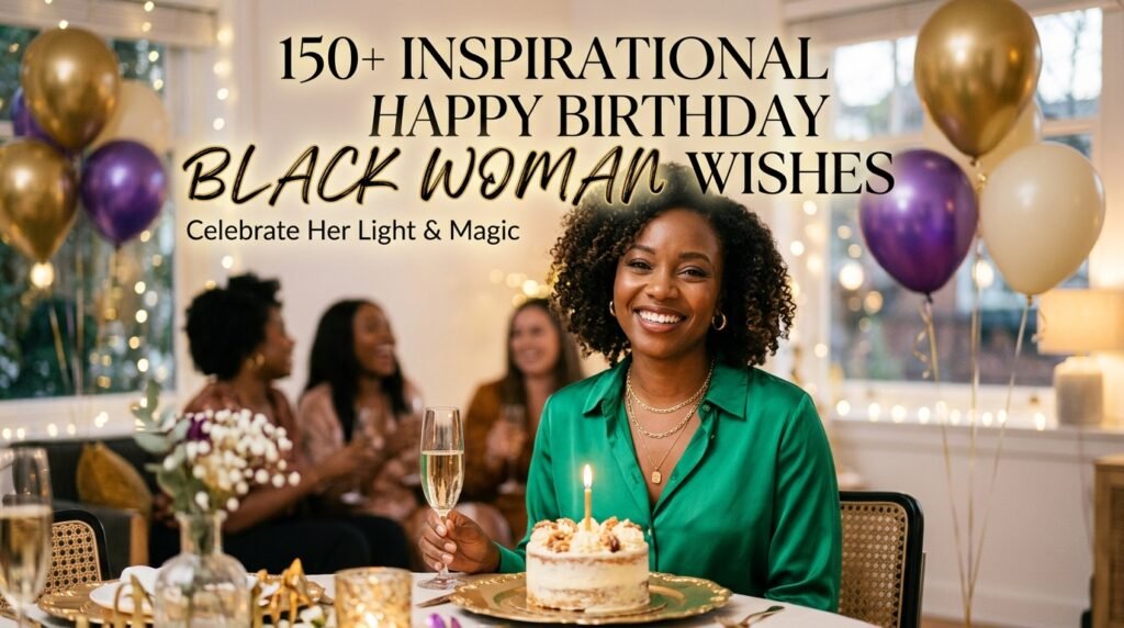 150+ Inspirational Happy Birthday Black Woman Wishes 1