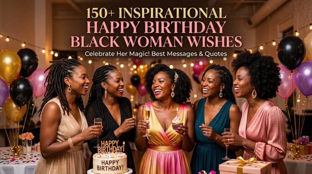 150+ Inspirational Happy Birthday Black Woman Wishes 2