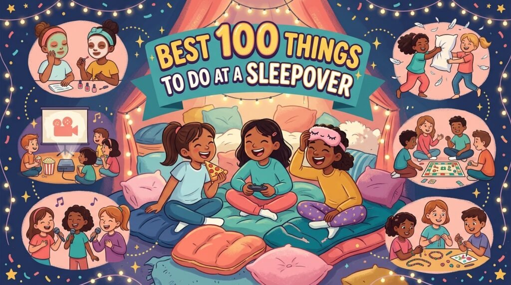 Best 100 Things to Do at a Sleepover 3