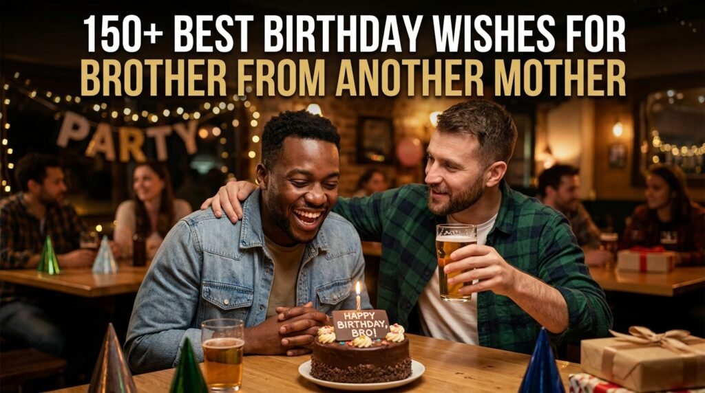 150+ Best Birthday Wishes for Brother From Another Mother 2