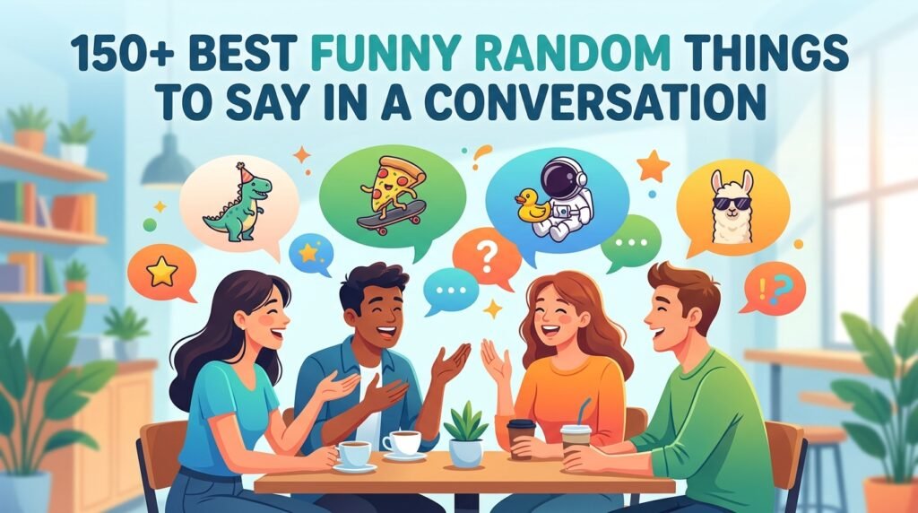150+ Best Funny Random Things to Say in a Conversation 1