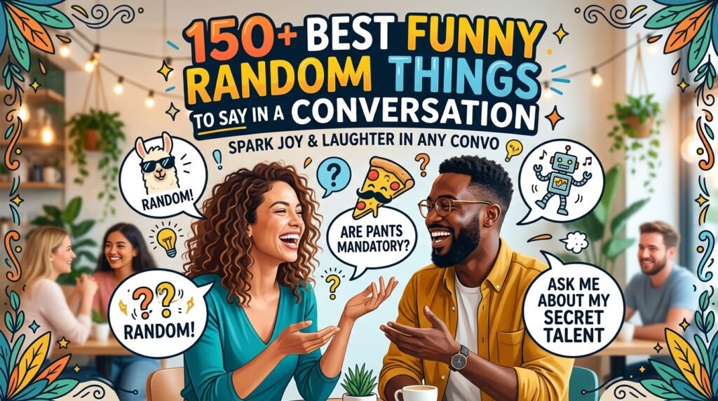 150+ Best Funny Random Things to Say in a Conversation 3