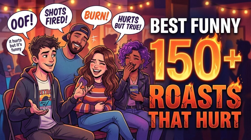 150+ Best Funny Roasts That Hurt 2
