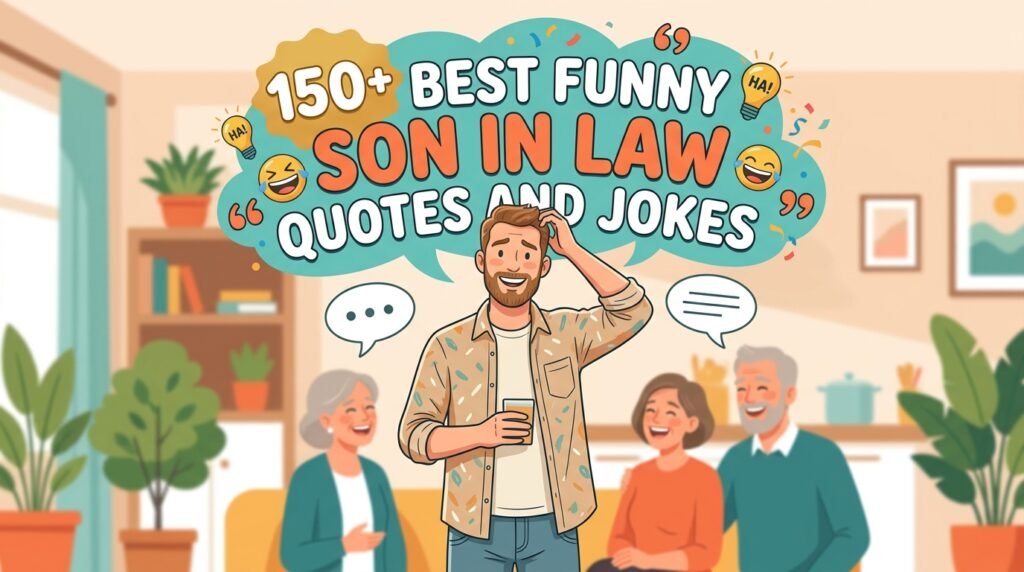 150+ Best Funny Son in Law Quotes and Jokes 1