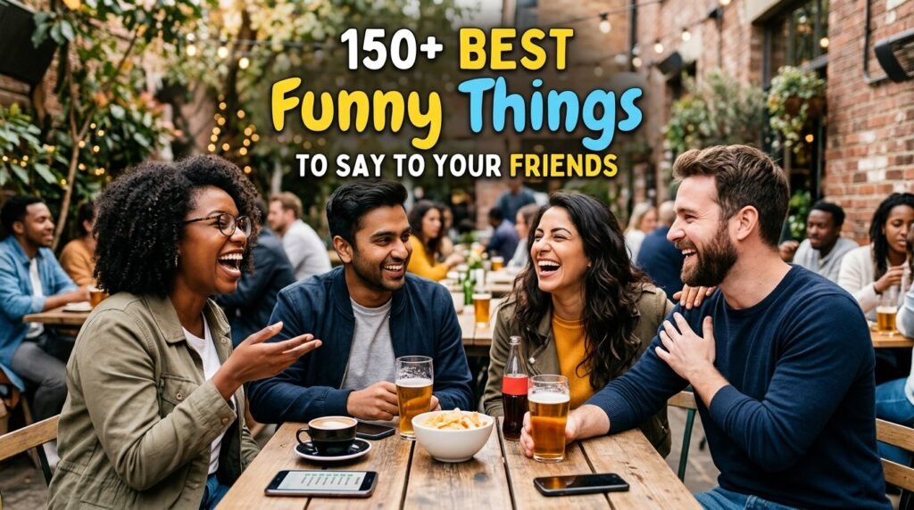 150+ Best Funny Things to Say to Your Friends 2