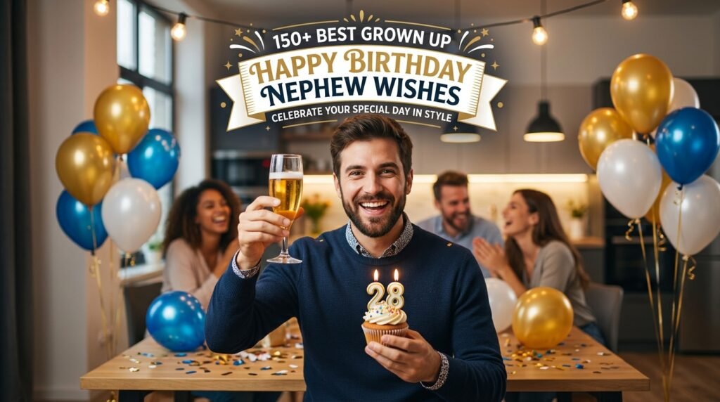 150+ Best Grown Up Happy Birthday Nephew Wishes 3