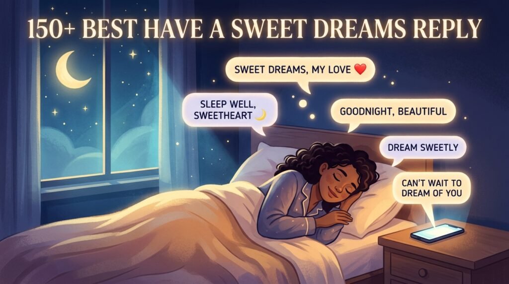 150+ Best Have a Sweet Dreams Reply 1