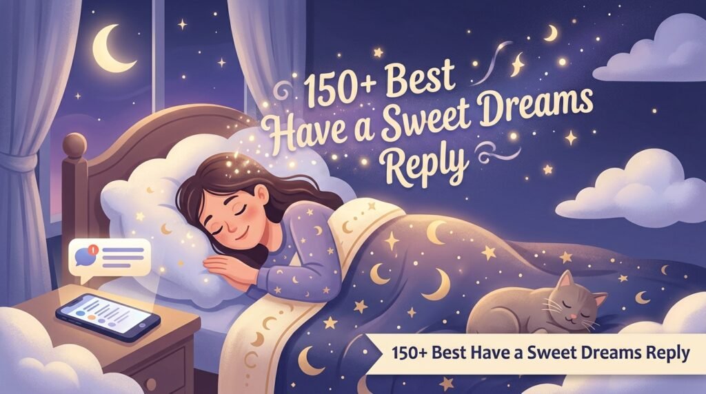 150+ Best Have a Sweet Dreams Reply 3