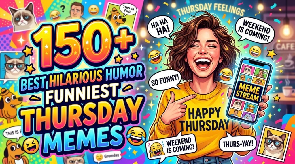 150+ Best Hilarious Humor Funniest Thursday Memes 2