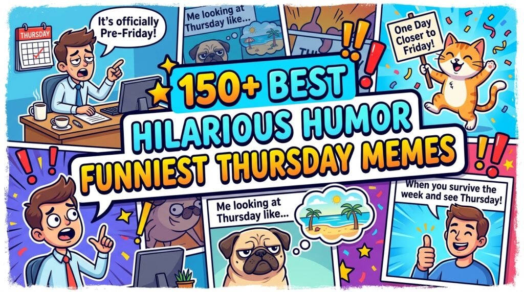150+ Best Hilarious Humor Funniest Thursday Memes 3